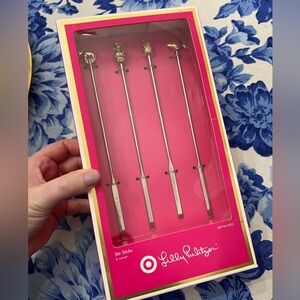 Lilly Pulitzer x Target Stir Sticks NIB